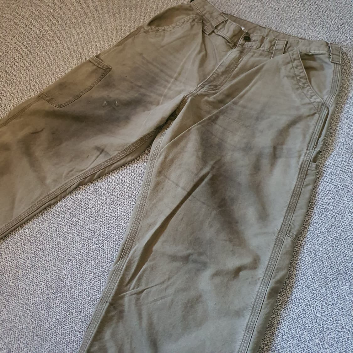 칼하트 B151 LBR 워크 팬츠  no.100 상품이미지2