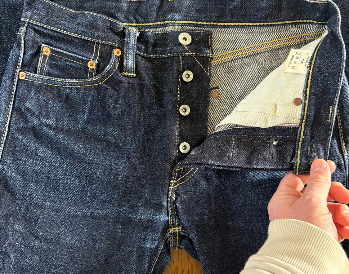 아이언하트 XX Works 셀비지 데님 W30 (일본) 상품이미지9