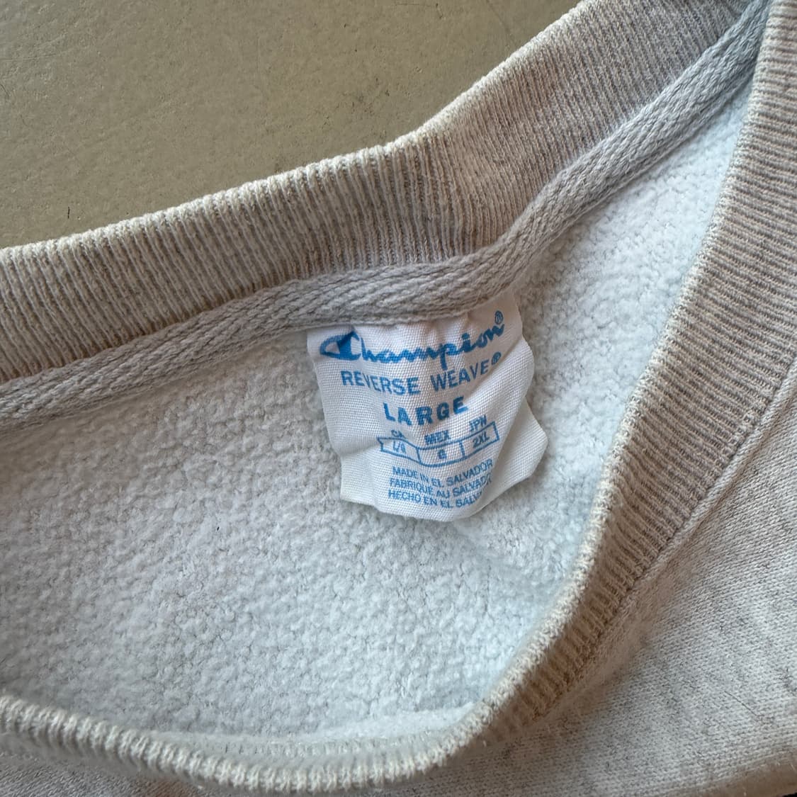 챔피온 리버스위브 예일 스웻셔츠 상품이미지4