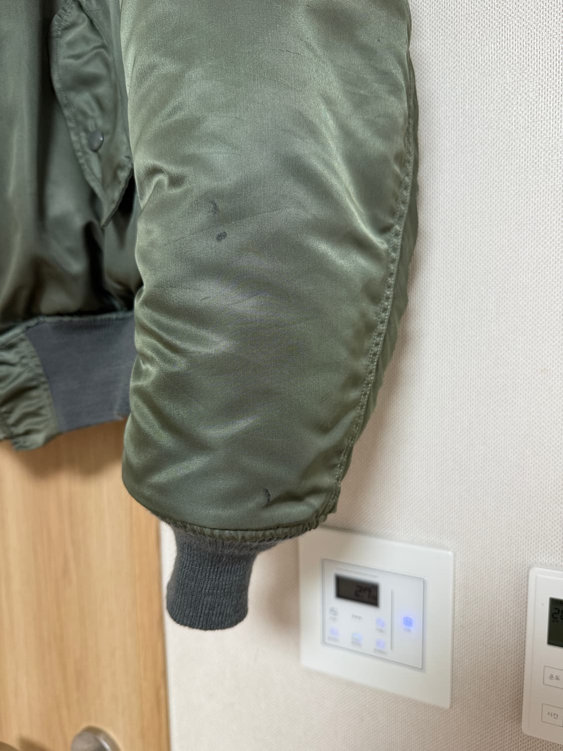 70년대 MA-1 플라이트 자켓 L사이즈 상품이미지2