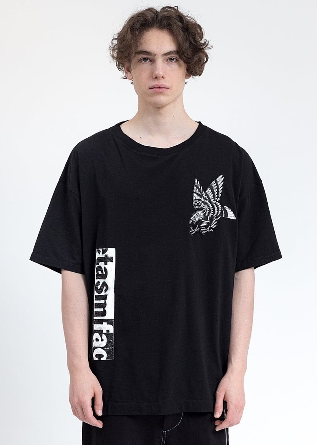 파세타즘 독수리 자수 반팔 티셔츠 블랙 FACETASM EAGLE T-S 상품이미지2