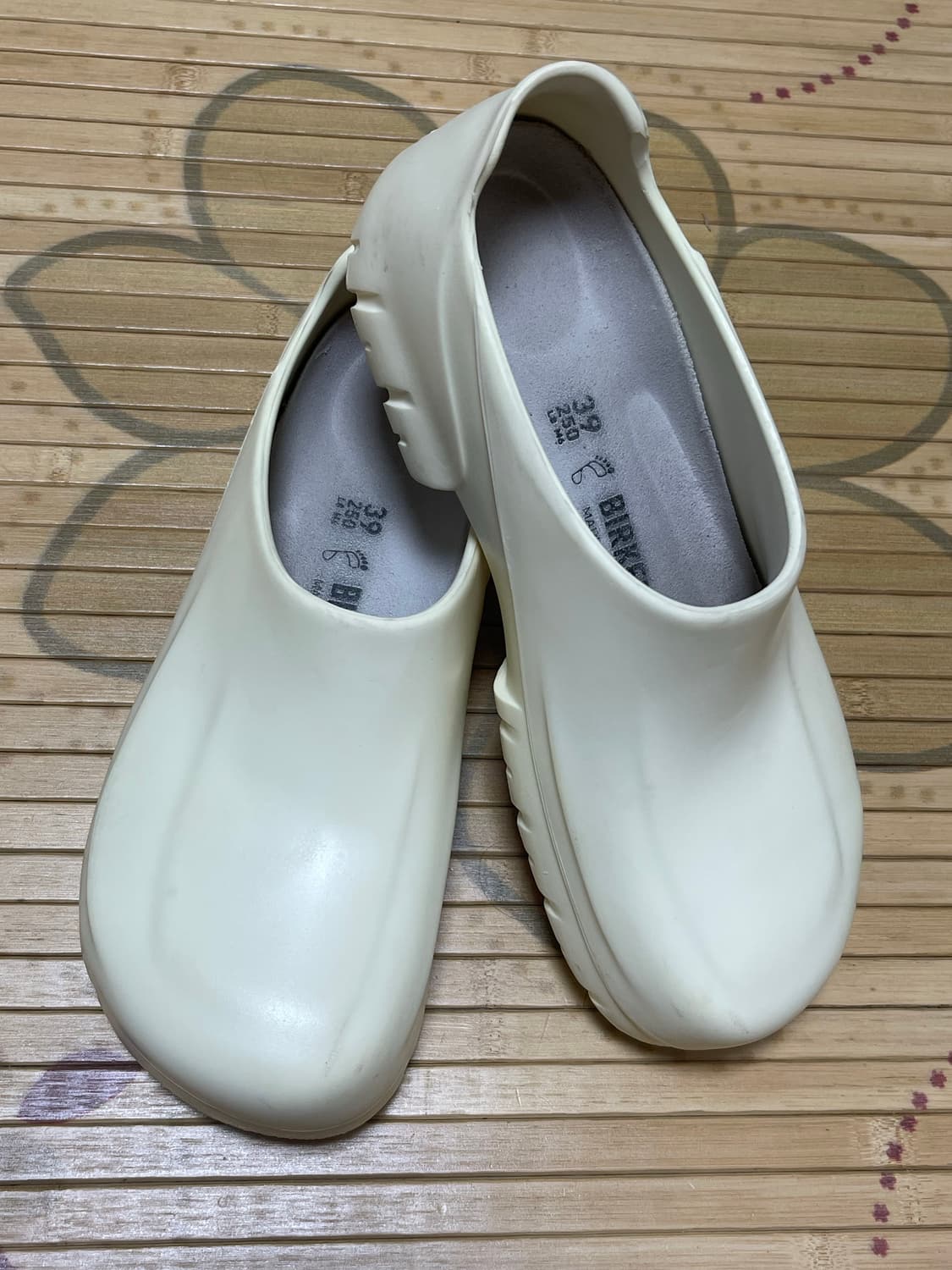 버켄스탁 정품 클로그 아이보리 250 상품이미지3