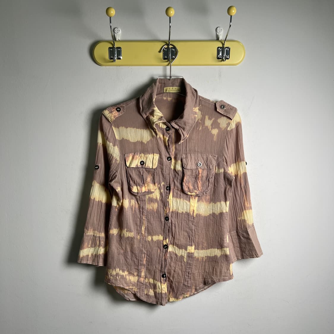 G.O.A 고아 타이다이 크링클 밀리터리 셔츠  상품이미지1
