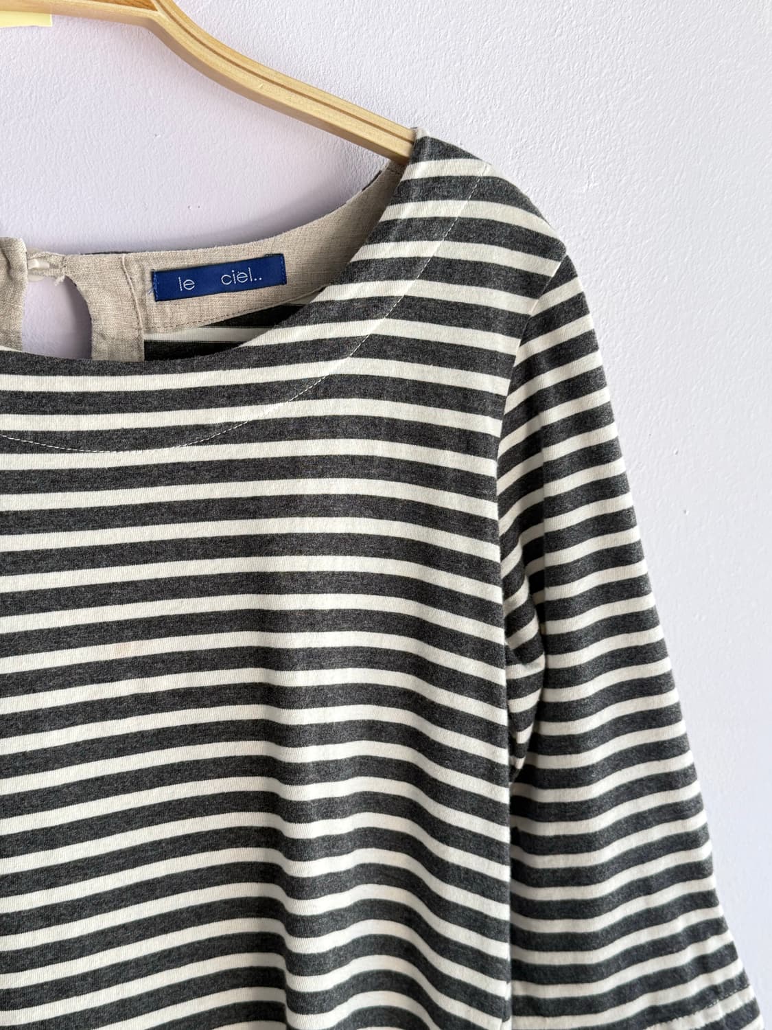 네추럴 스트라이프 원피스 일본빈티지 상품이미지8