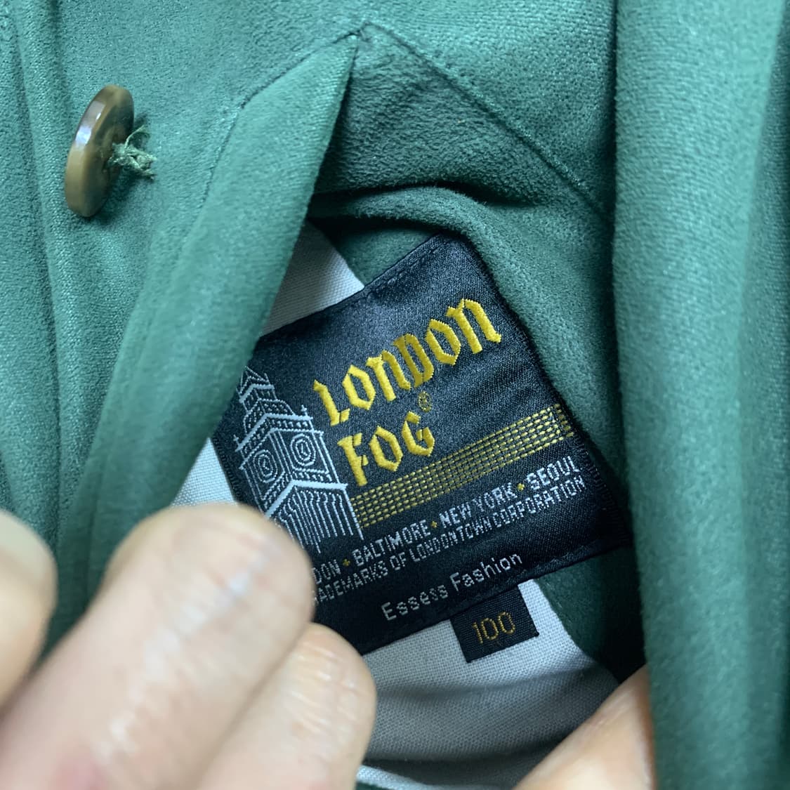 100)London Fog 런던포그 양면 블루종 자켓 상품이미지3
