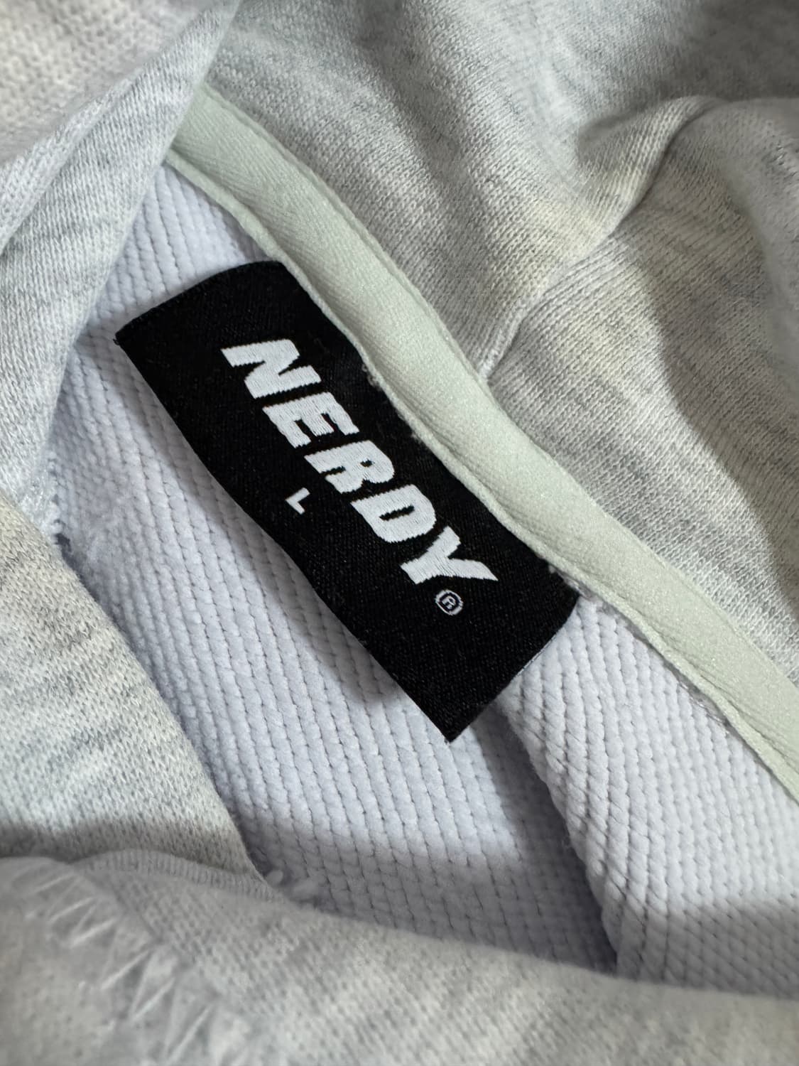 널디 NERDY 22년도 오버핏 후드티 XL이상 상품이미지3