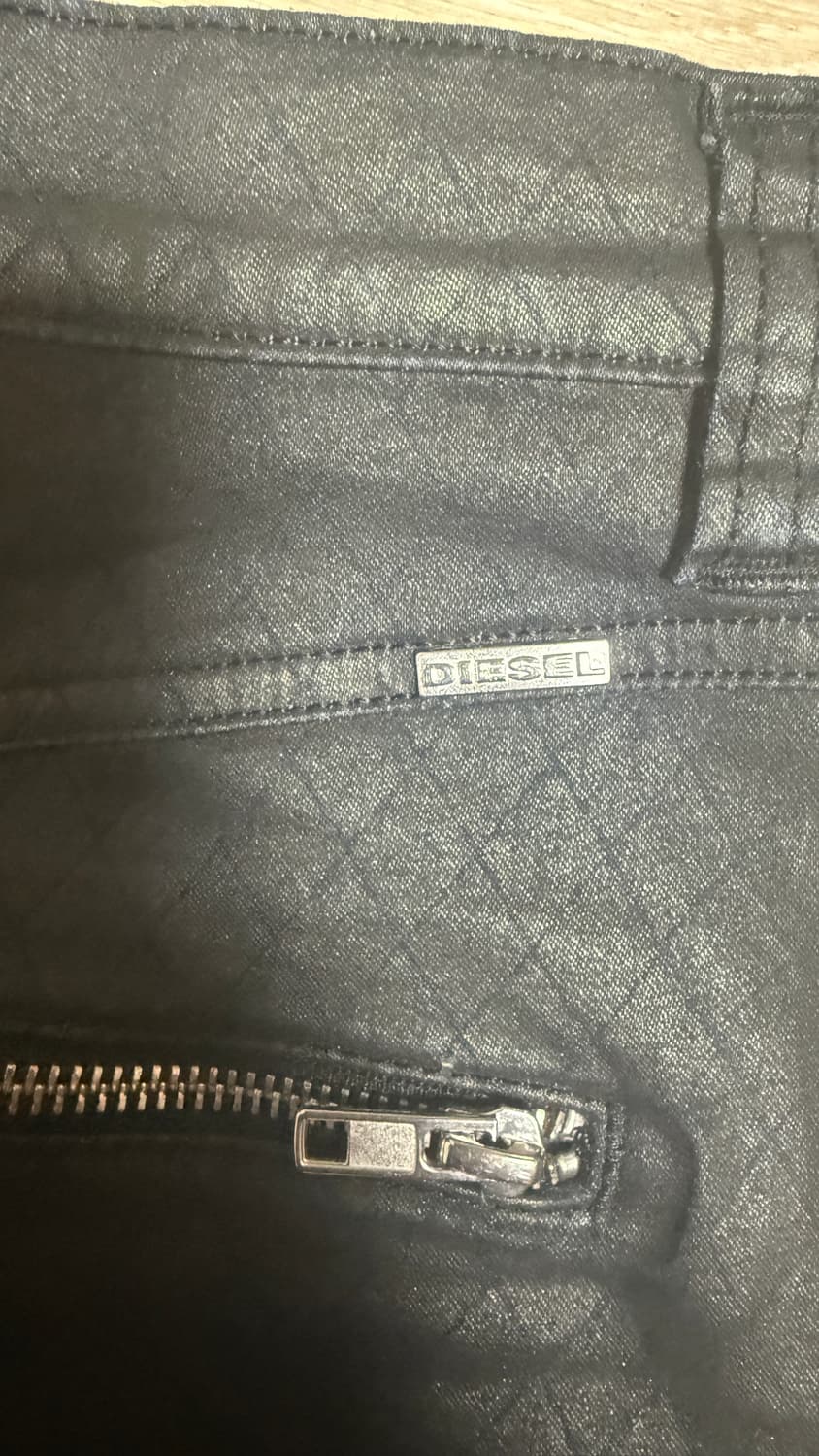 빈티지 디젤 Diesel 레더 스커트 상품이미지3