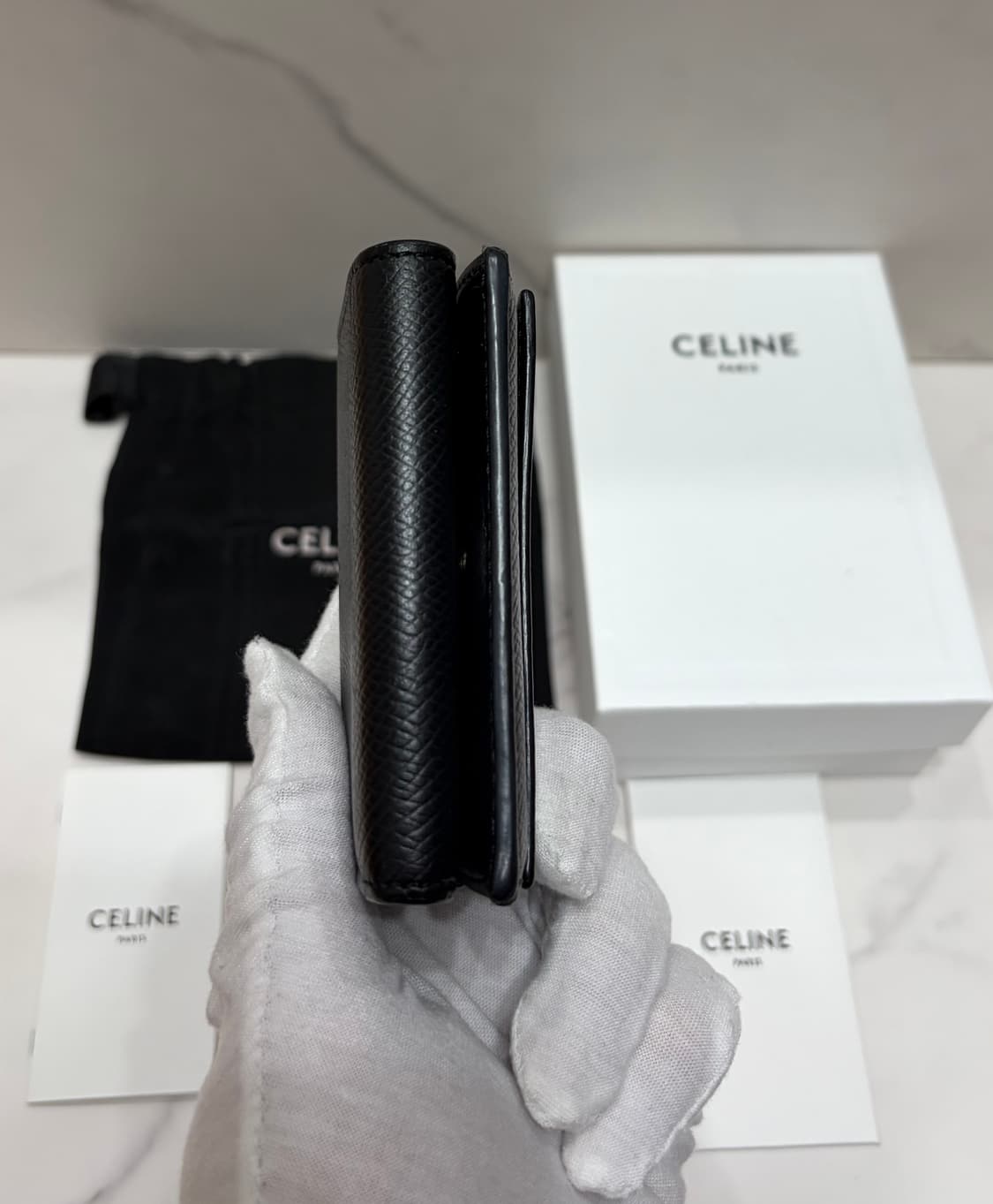 [정품] S급 셀린느 트리폴드 반지갑 상품이미지10