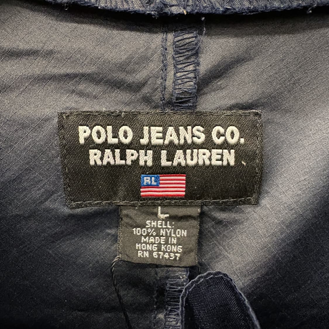 90s 폴로진스 올드스쿨 립스탑 윈드브레이커 아노락 N175 상품이미지6