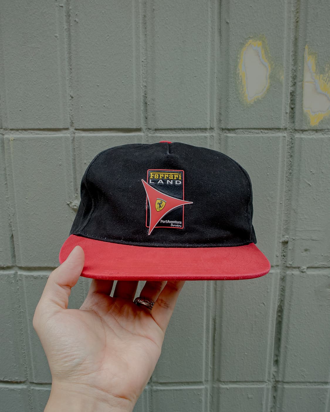 Ferrari Land Two-tone 5 패널 캡 상품이미지1