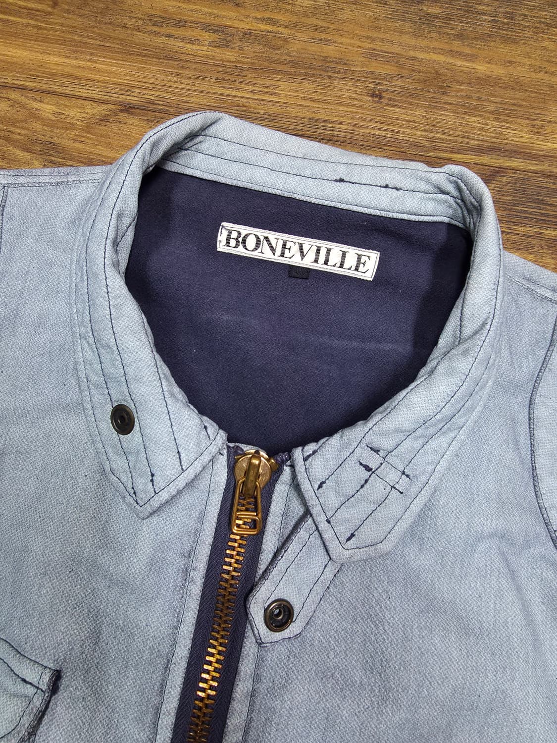 BONEVILLE 보네빌레 블루종자켓 민트급 상품이미지2