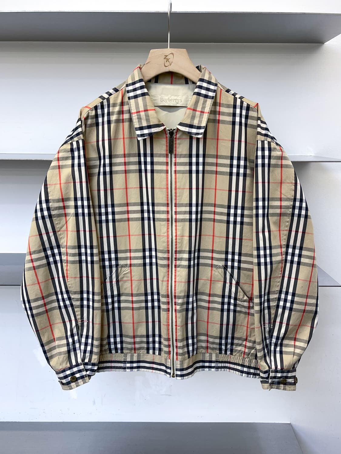 버버리 90s 리버시블 노바 체크 자켓 상품이미지1