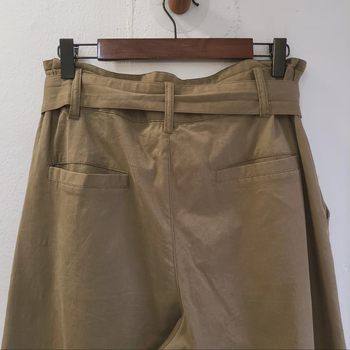 Denifits 카키브라운 벨티드 치노 팬츠 상품이미지7