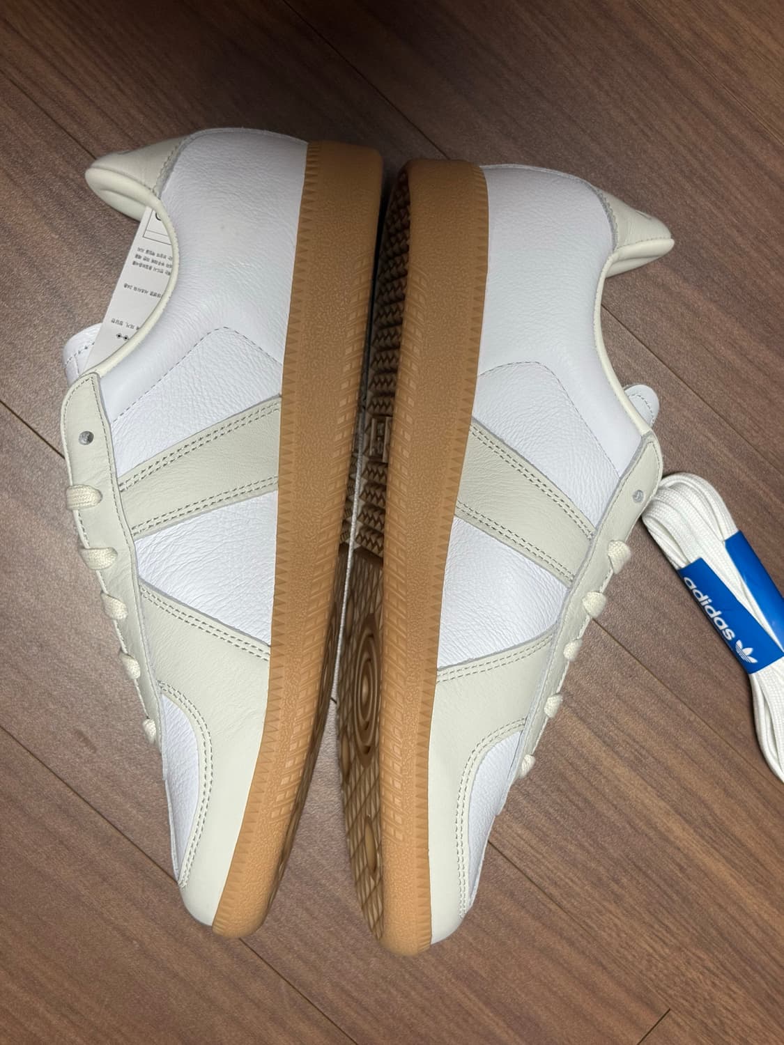 아디다스 독일군 흰색 265 새상품 상품이미지1