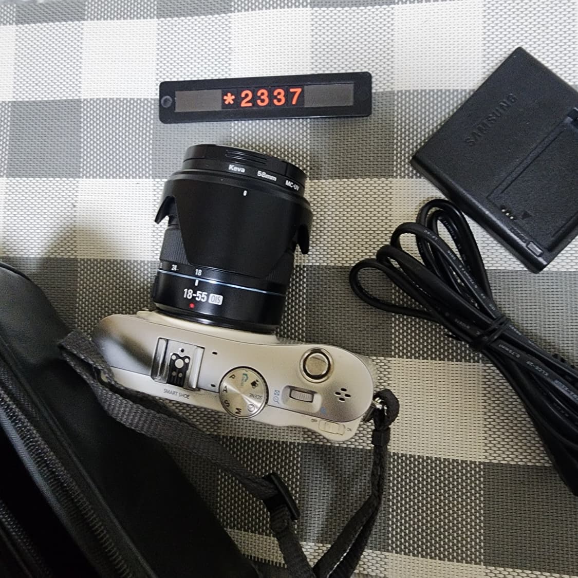 삼성 NX 100 디지털카메라 화이트바디 가방세트 상품이미지7