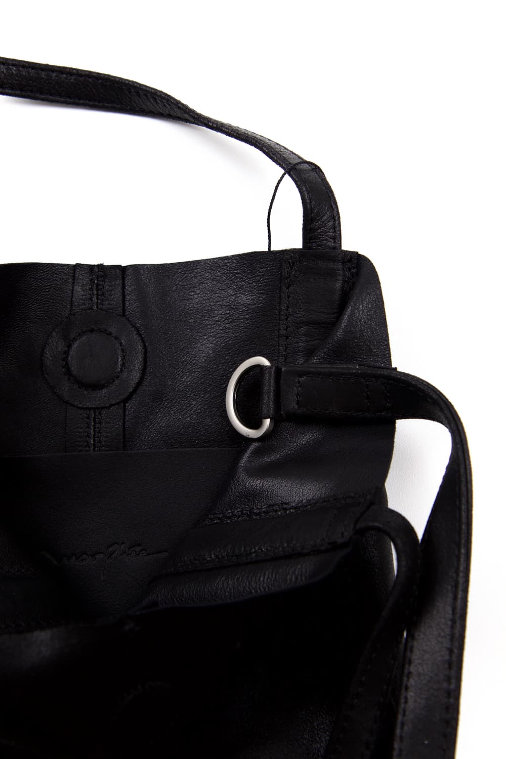 (새상품)Morphee 2웨이 스몰 토트 롱백 블랙 상품이미지7