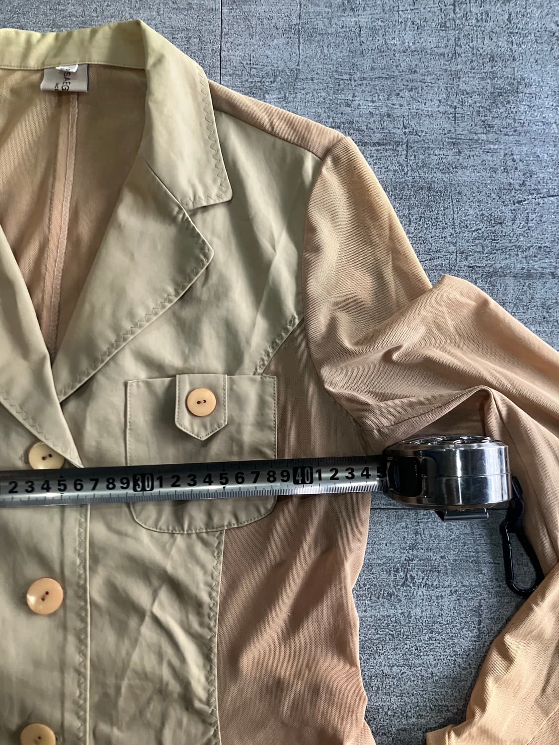 일본빈티지 Saegibun 아메카지 보헤미안웨스턴 배색자켓 상품이미지2