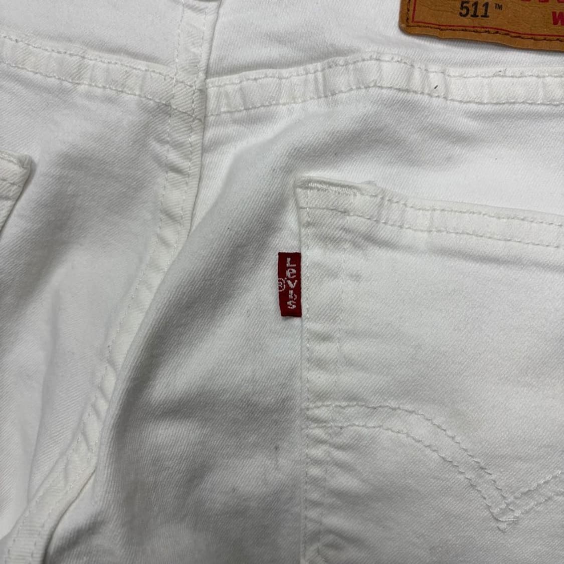 리바이스 511 화이트 진 v0267 상품이미지5