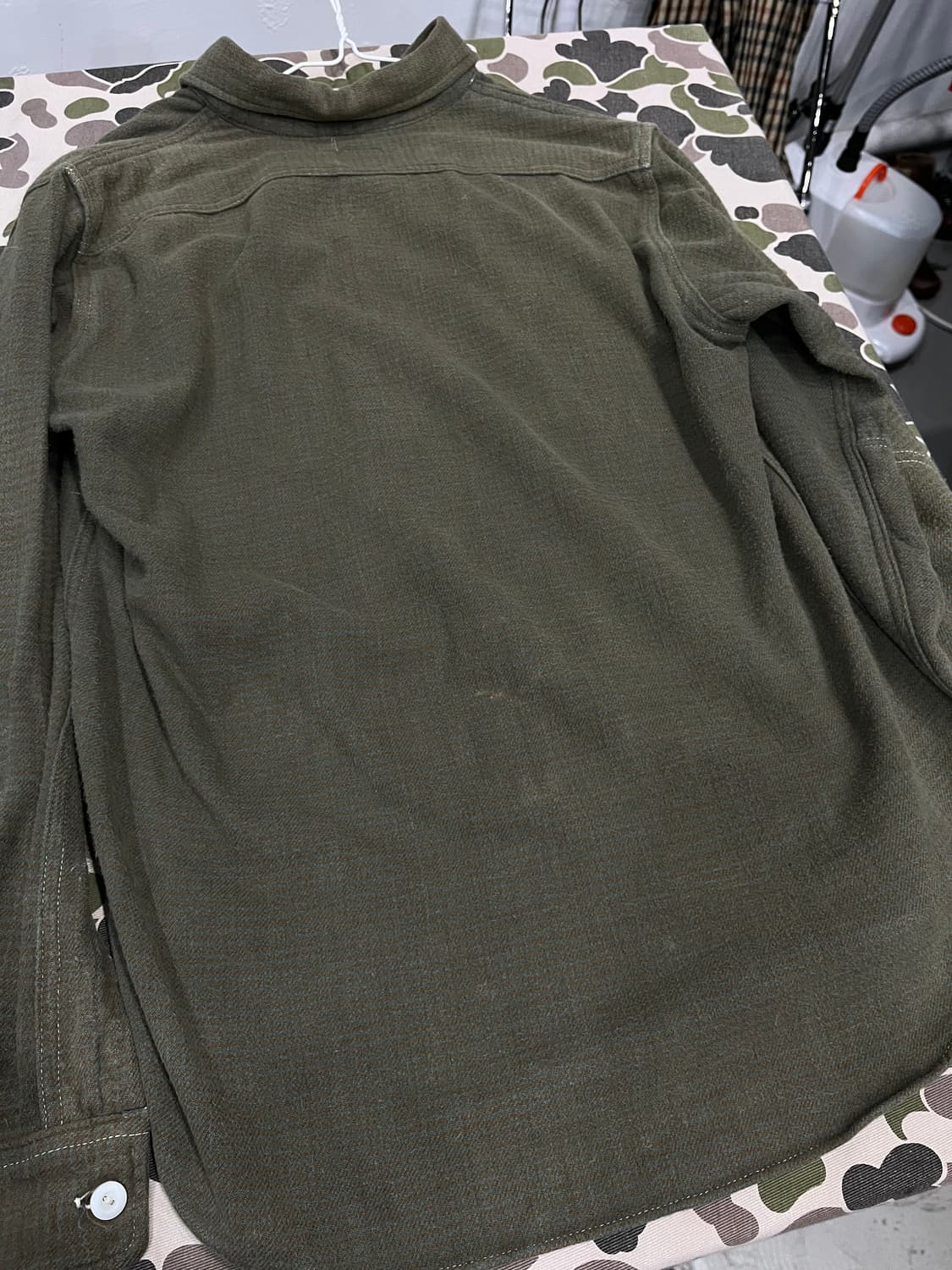 포스트 오버롤즈 플란넬 셔츠 Made in USA 상품이미지10