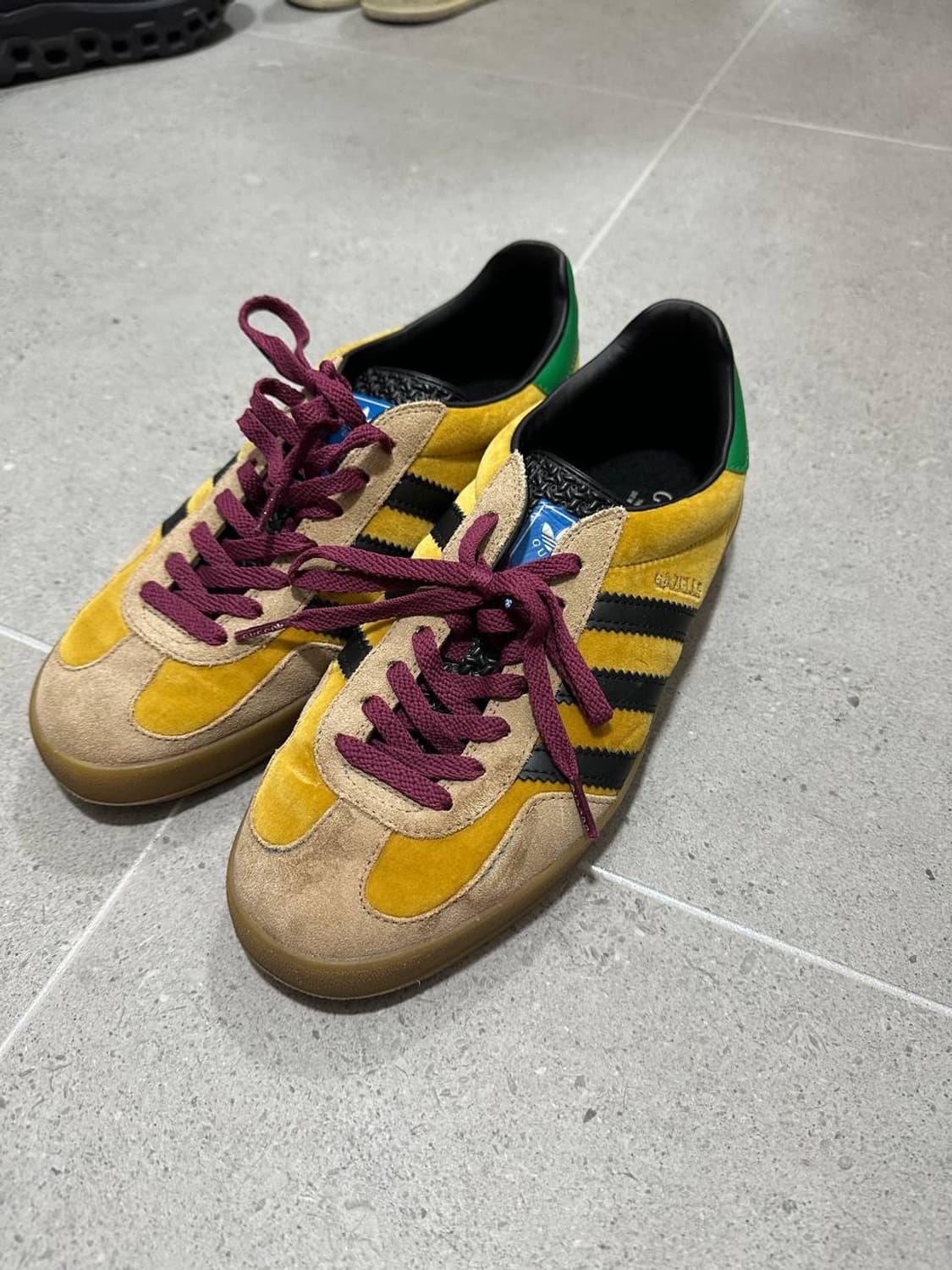 아디다스x구찌 가젤 옐로우 255사이즈 상품이미지1
