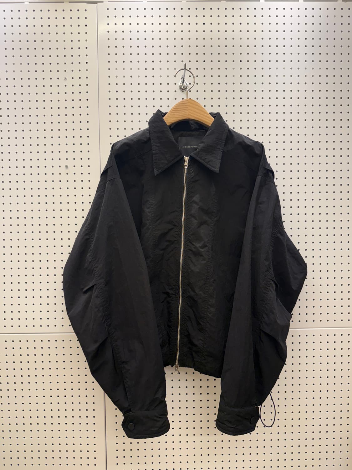 인템포무드 나일론 스티링 미니멀 자켓 U78 상품이미지2