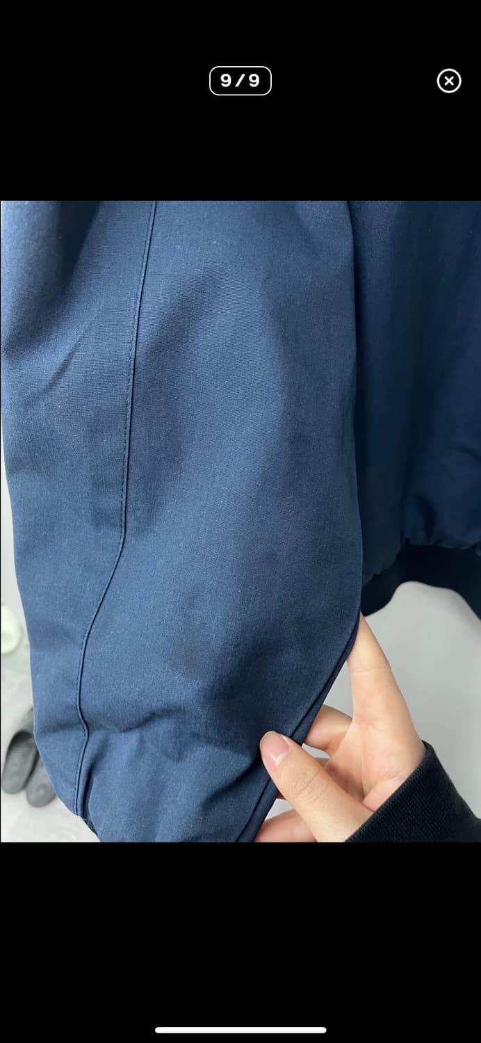 라코스테 하이넥 스윙탑 블루종 자켓 A3202 상품이미지8