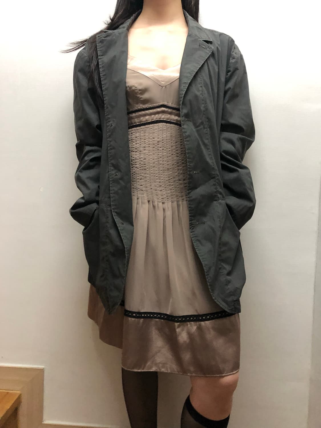 빈티지 자켓 머플러 세트 (개별구매가능) 상품이미지5