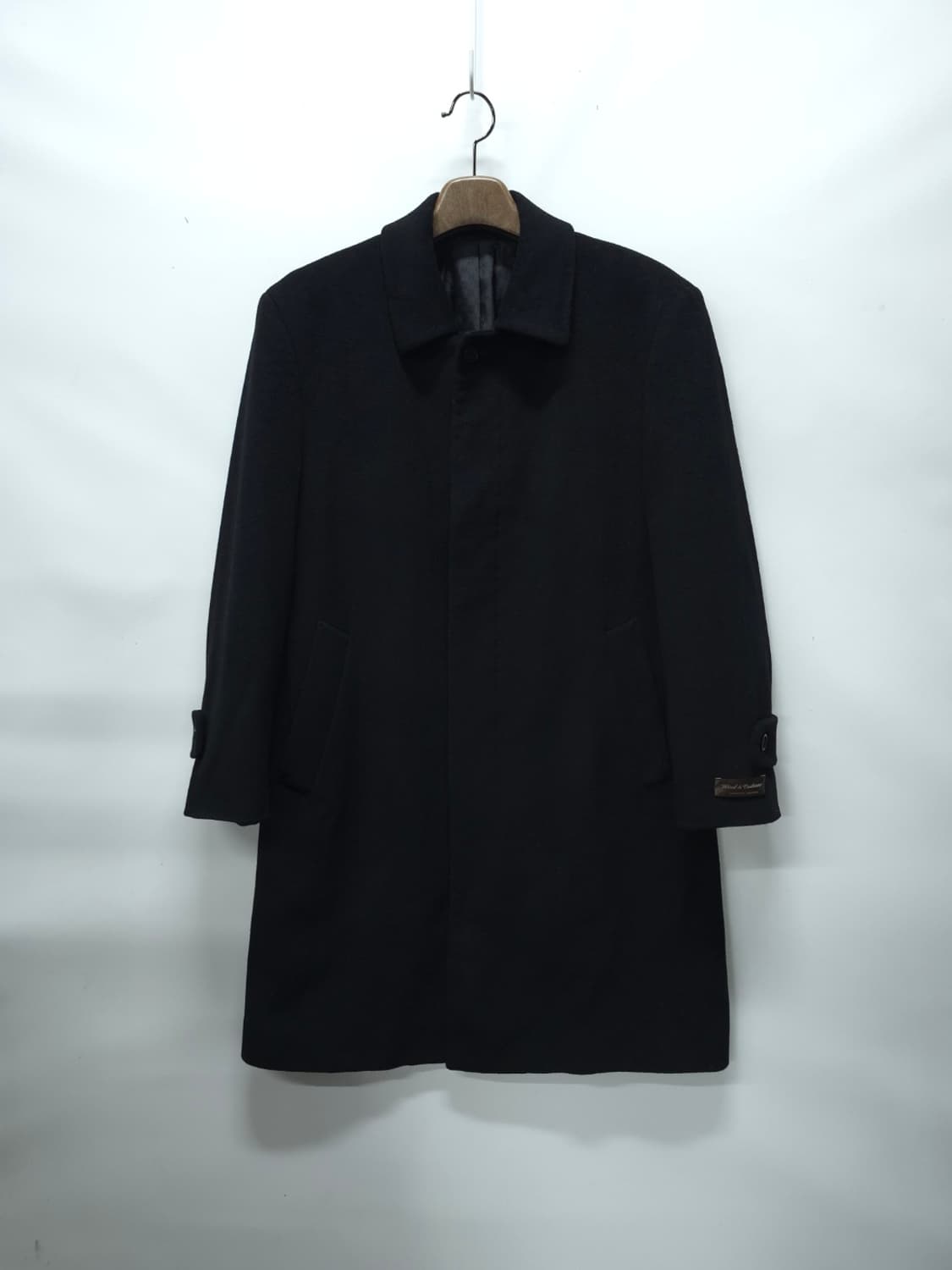 캠브리지 멤버스 울, 캐시미어 히든 버튼 체스터필드 코트(95~100) 상품이미지1