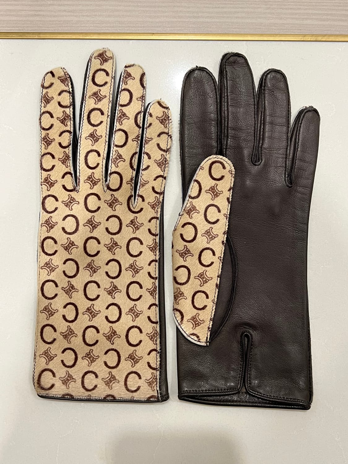 셀린느 송치 양가죽 장갑 상품이미지2