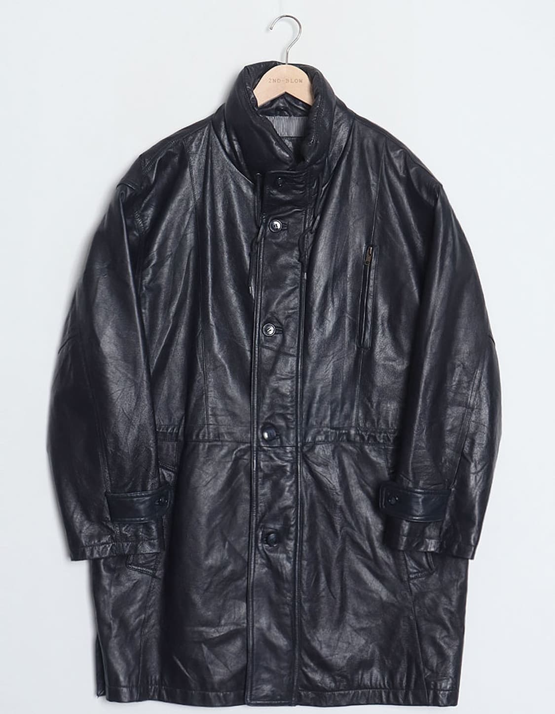 Japan Lambs Leather Coat 상품이미지1
