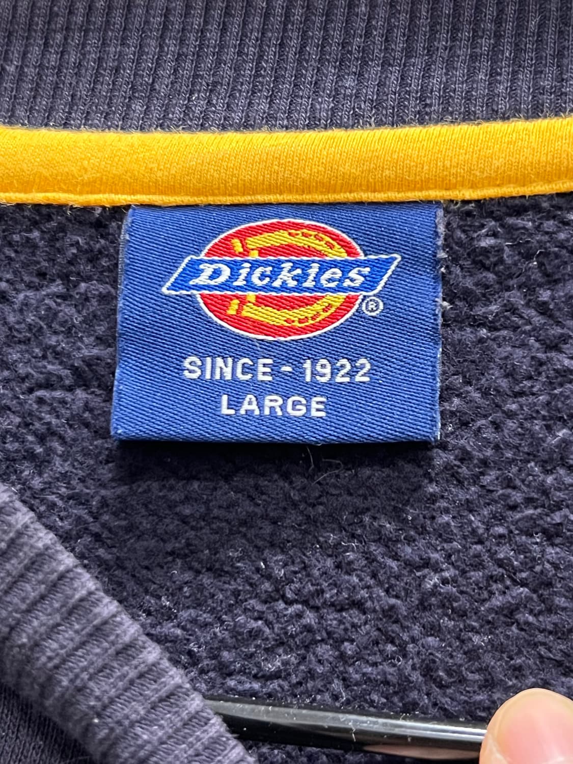 디키즈 맨투맨 네이비 상품이미지4