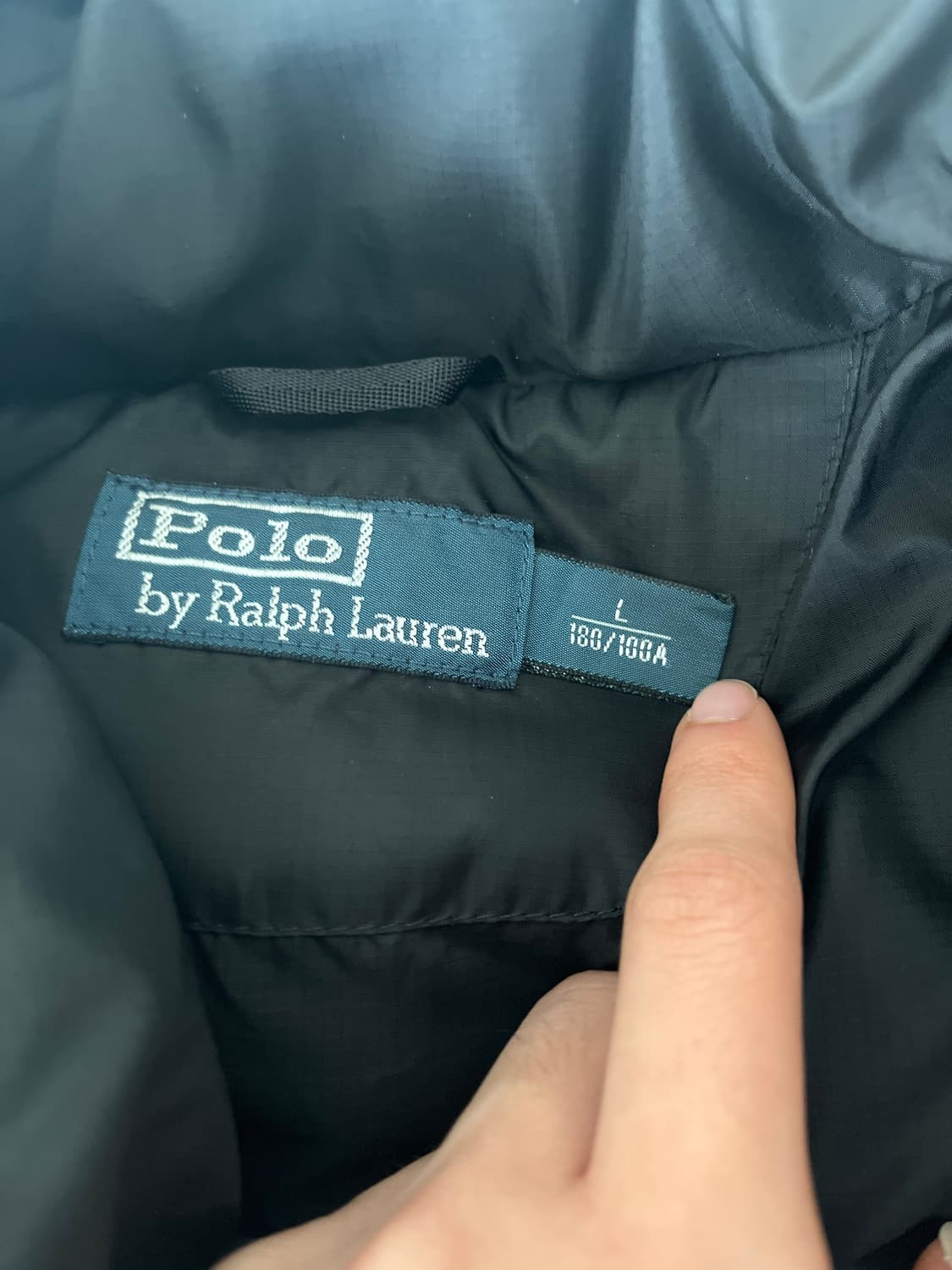 폴로 패딩 L 상품이미지3