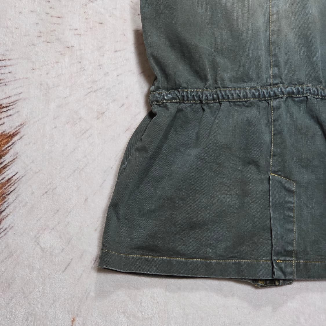 빈티지 투포켓 데님 베스트 상품이미지6