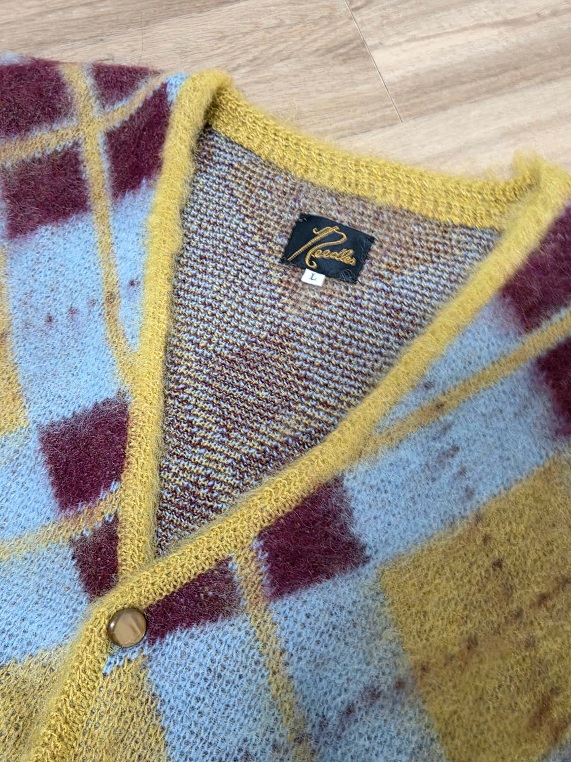 니들스 모헤어 가디건 L 상품이미지4