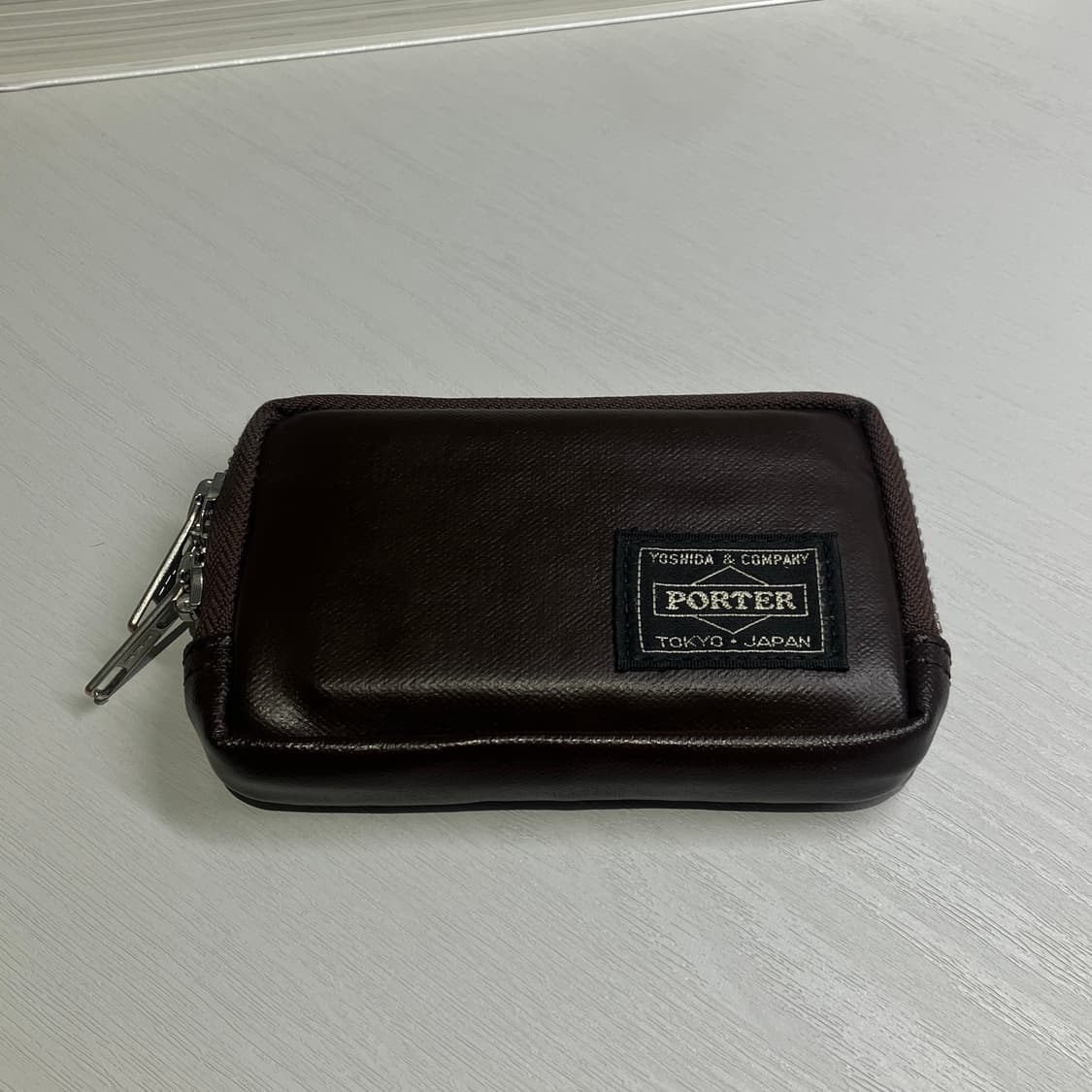 포터 프리스타일 멀티 코인 케이스 브라운 상품이미지1