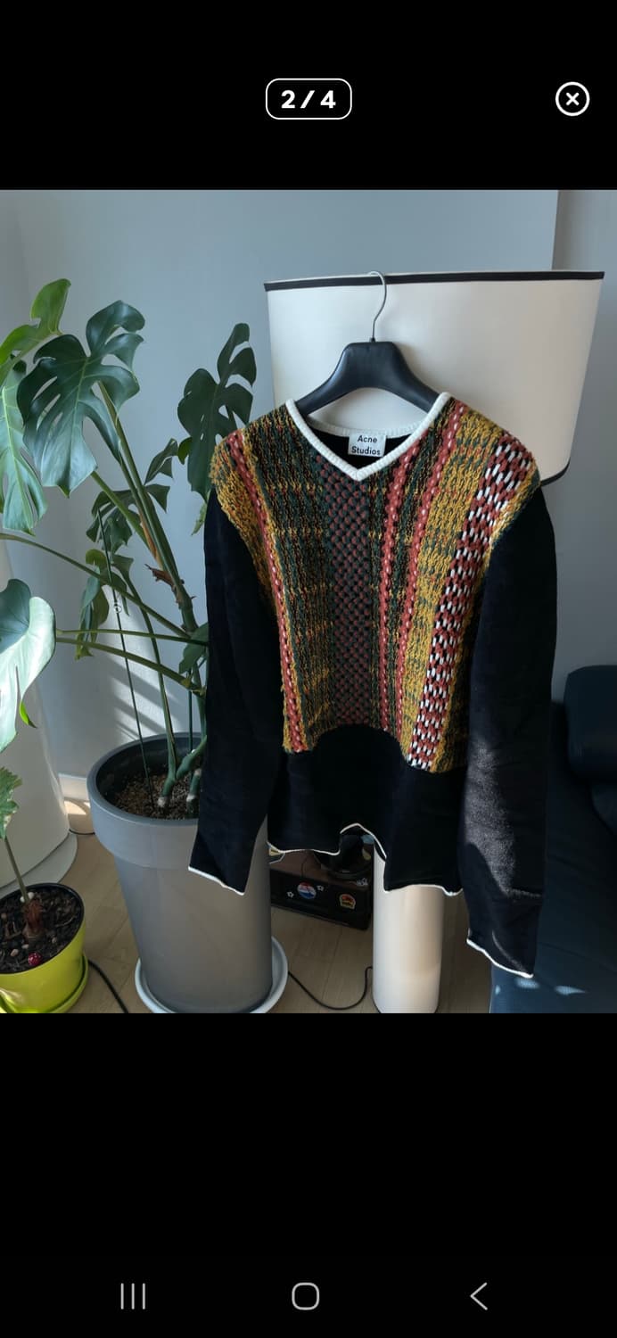 아크네스튜디오 키네틱 v 니트 상품이미지1