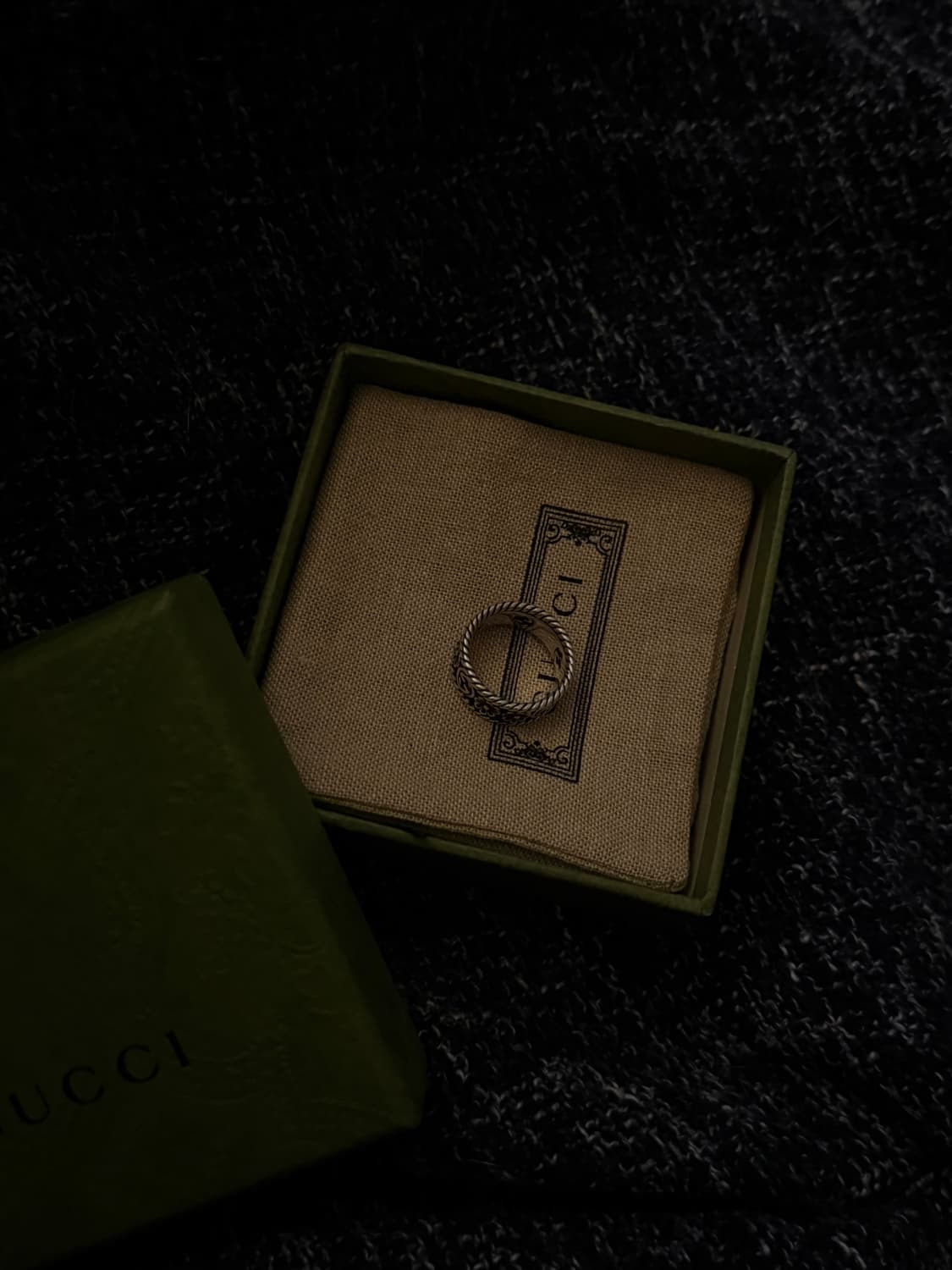 GUCCI 인터로킹 G 플라워 링 상품이미지1