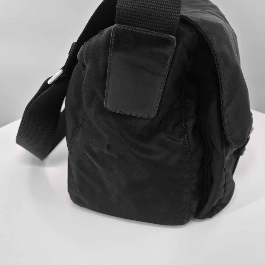 [감정완료] 프라다 나일론 삼각로고 메신저백 크로스백 블랙 상품이미지10