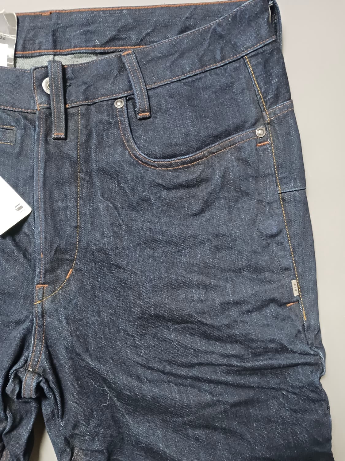 새제품 [34] 지스타로우 스타큐 3D 테이퍼드진 청바지 상품이미지4