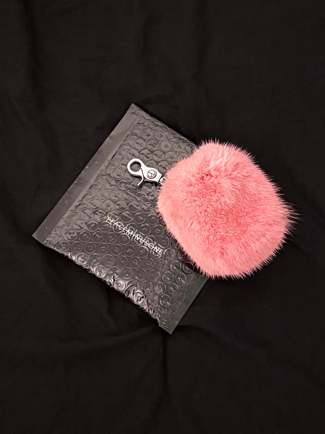 피마원 밍크 퍼 담배 케이스 핑크 상품이미지2