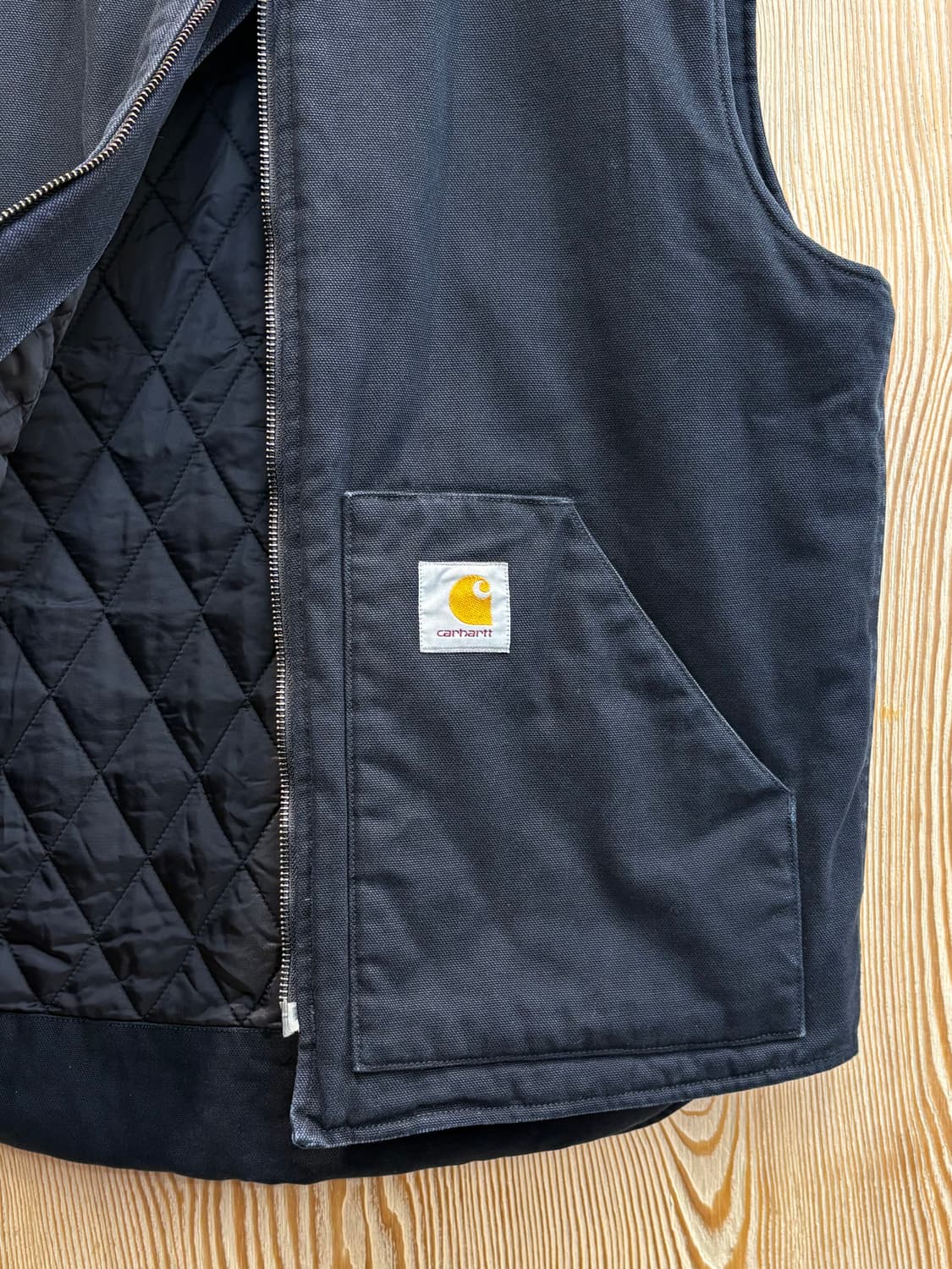 칼하트 투웨이 덕 캔버스 워크 베스트 상품이미지3