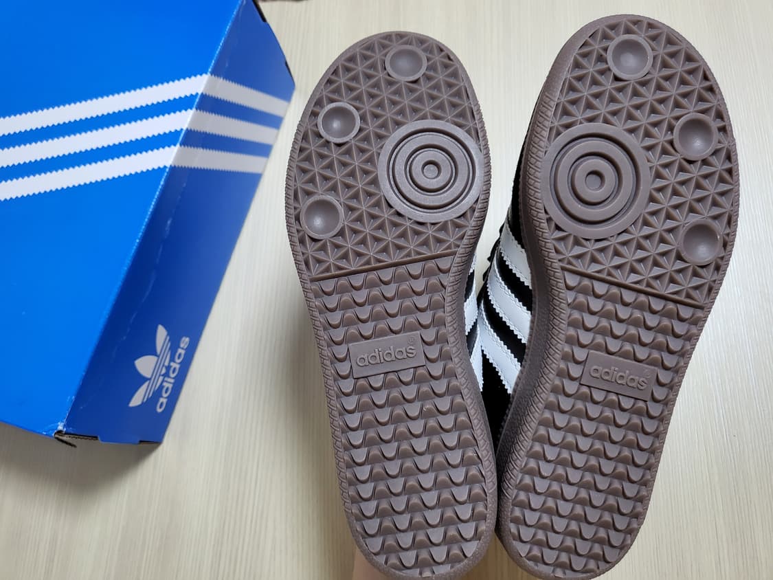 아디다스 삼바 og 블랙 화이트 새상품 상품이미지4