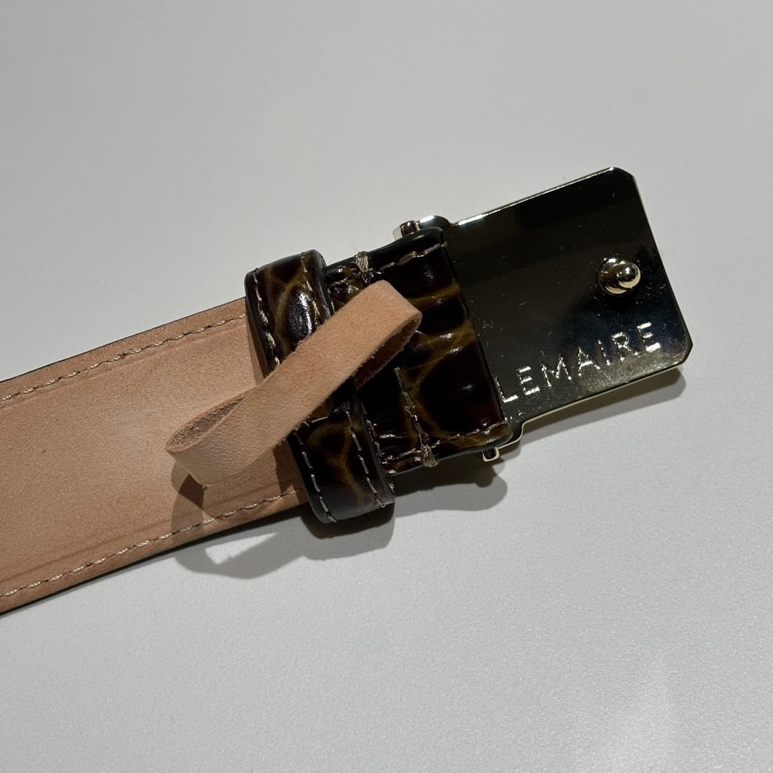 85) lemaire 르메르 밀리터리 벨트 상품이미지3