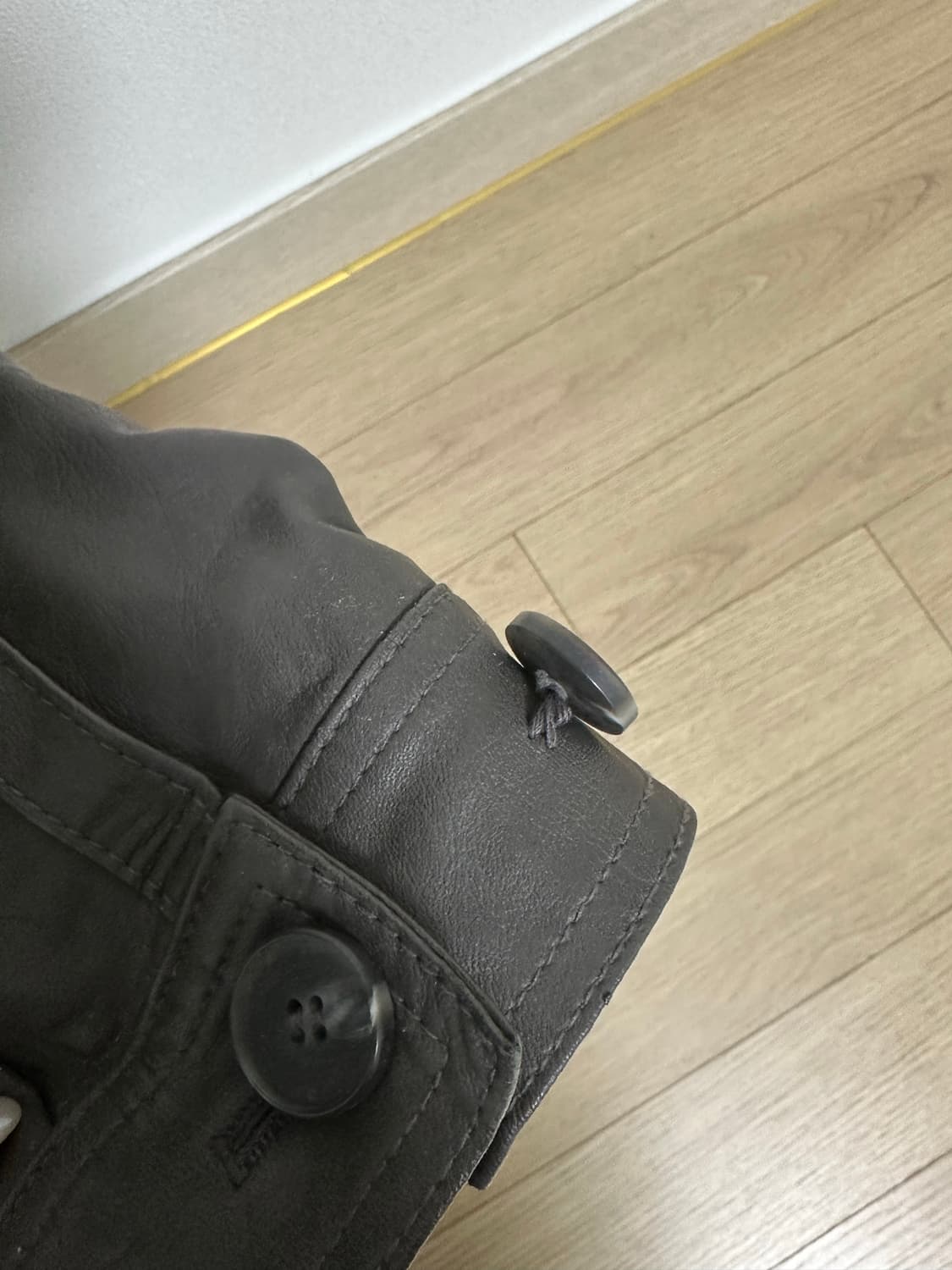 604service embroidered leather jacket  상품이미지5