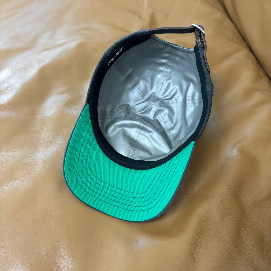 팔라스 6패널 볼캡 모자 고어텍스 피그먼트 블랙 상품이미지7