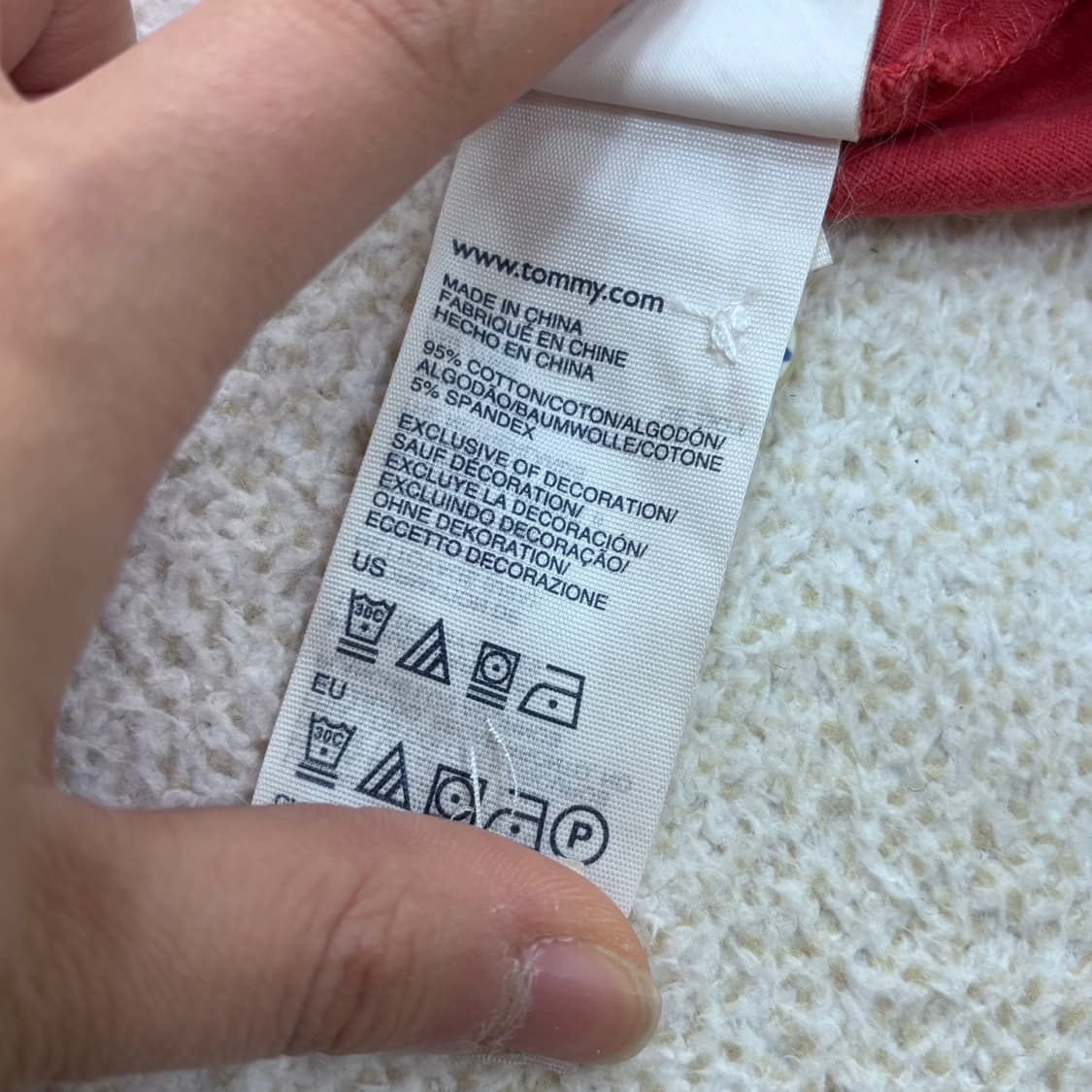 XS 타미힐피거 데님 카라 원피스 0319E 상품이미지5