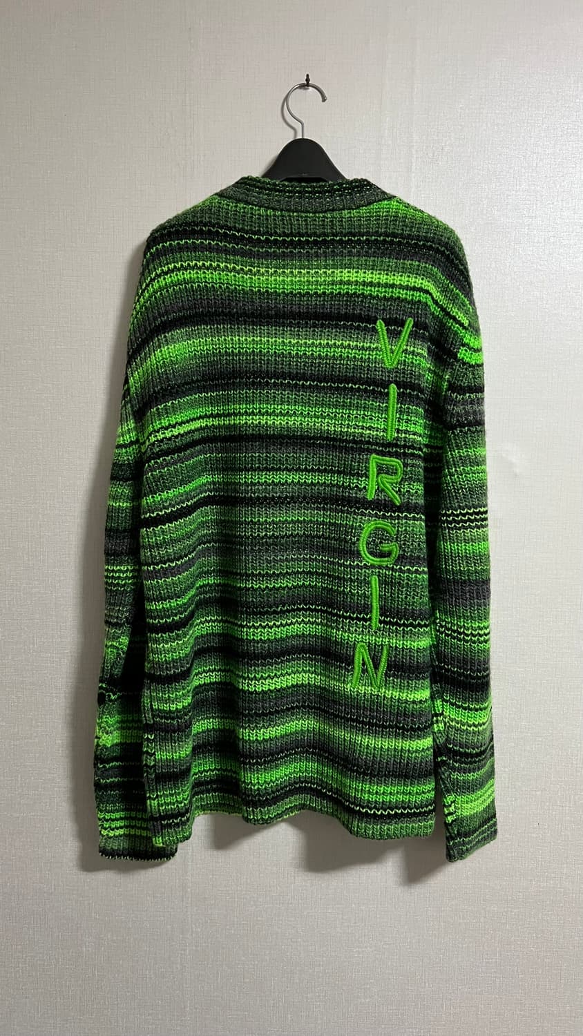 ERL 버진 그린 스웨터 상품이미지5