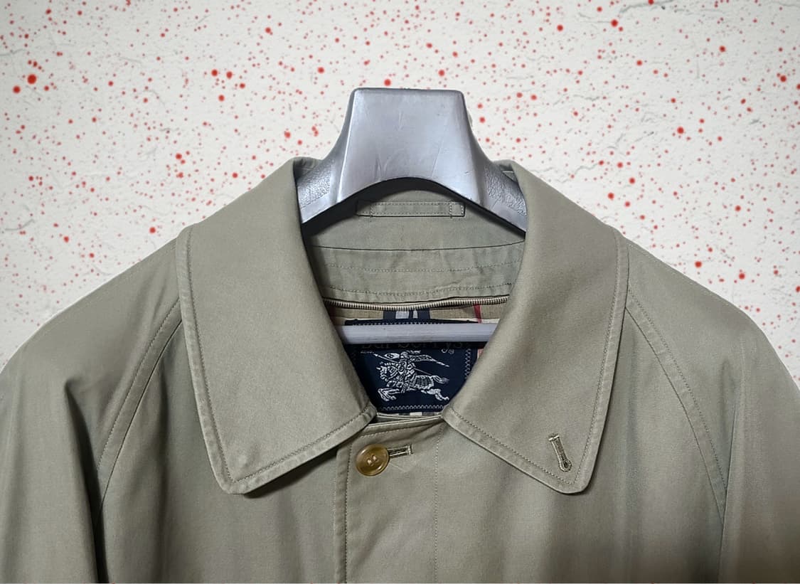 Burberry's 버버리 90s 싱글 면코트 상품이미지6