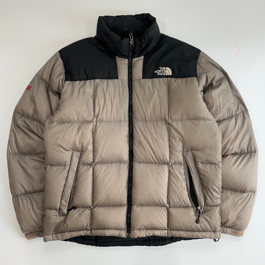 The north face 노스페이스 800 그레이베이지  패딩 상품이미지3