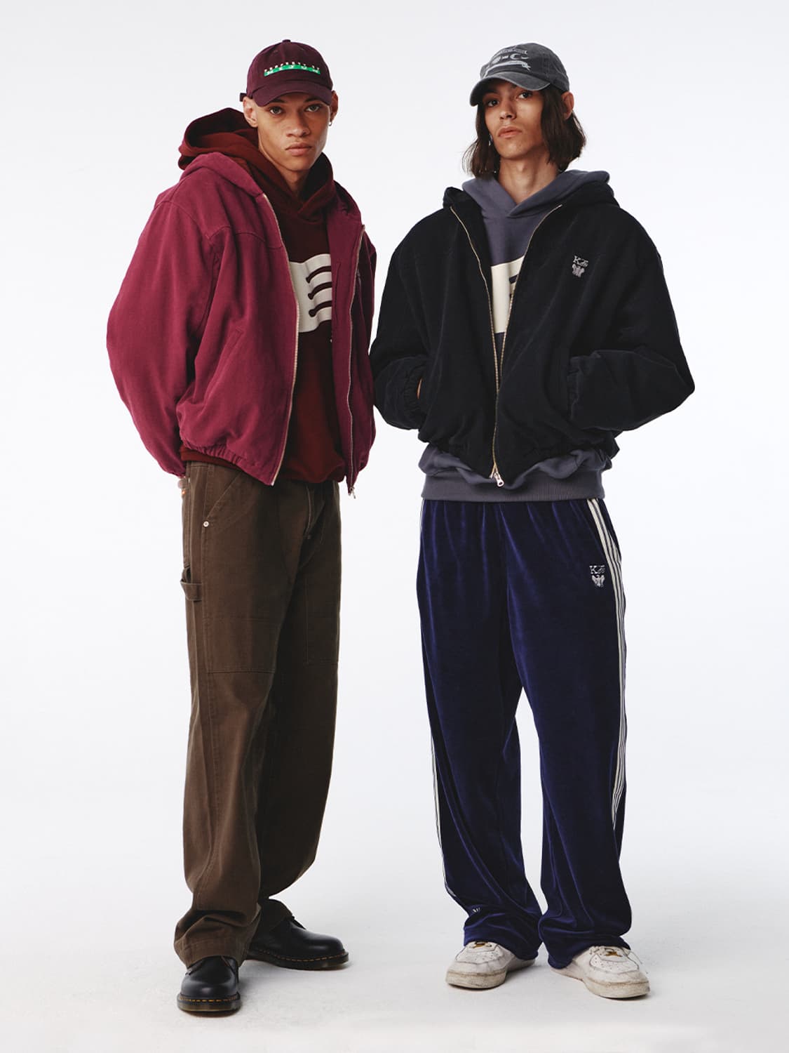 kijun Royal hooded jumper 버건디컬러 상품이미지3